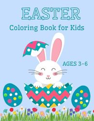 Easter Coloring Book for Kids: Ages 3-6