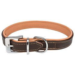 TRIXIE Active Comfort - Collare medio: 37-44 cm/25 mm, marrone/marrone chiaro
