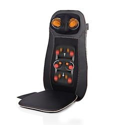 medisana MCN Shiatsu-massagekussen voor rug en nek, massagezitkussen met puntmassage, nekmassage, warmtefunctie, 3 intensiteiten, roodlichtfunctie, afstandsbediening