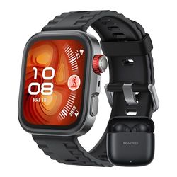 HUAWEI WATCH FIT4 Pro Smartwatch, + Freebuds SE 2 Nero, Ultra-sottile, 1.82" Schermo in Zaffiro & Lunetta in Lega di Titanio, Fitness Tracker, con App ECG, fino a 10 Giorni, GPS, 30 mesi di Garanzia