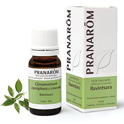 PRANARÔM - Ravintsara - Aceite Esencial Quimiotipado - Confort Respiratorio y Defensas Naturales - 100% Puro y Natural - HECT - 10ml