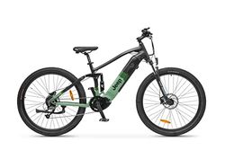 Jeep Hemlock Mountain E-bike, Motore M500 Centrale 250W, Batteria 468W, Fino a 95km, Cambio Shimano 9 Rapporti, Freno Idraulico, Schermo LCD, Ruote 29"