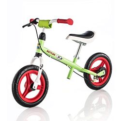 Kettler Loopfiets Speedy Emma 2.0 – de ideale loopfiets – kinderloopfiets met bandenmaat: 12,5 inch – stabiele en veilige loopfiets vanaf 3 jaar – groen & rood