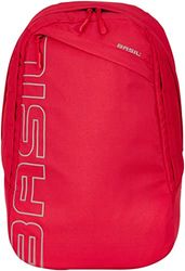 Basil Urban, Backpack Flex signalred Unisex Adulto, 17 L EU