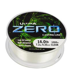 Ultima Zero - Clear - 1000m - 0.35mm - 16.0lb/7.2kg