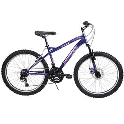 Huffy Extent Mountain Bike 24", 8-12 anni, Viola