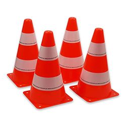 Schildköt Set van 4 Markeringspylons, 4 verkeerskegels, 970134
