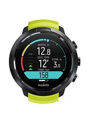 SUUNTO D5 dykdator med färgskärm, 100 m vattentät, larmfunktion, stoppur, väderinformation, kompass och en batteritid på upp till 12 timmar i dykläge