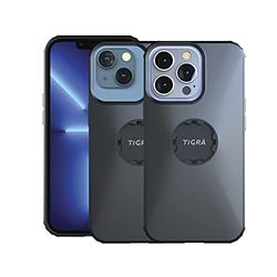 Tigra Sport FitClic beschermhoes voor iPhone 13/13 Pro, zwart