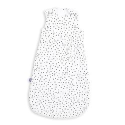 Snuz Pouch - Saco de dormir (0-6 m, 1,0 tog, 350 g), color negro y blanco