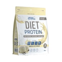 Applied Nutrition Diet Whey - High Protein Powder Supplement, Low Carb & Sugar, for Weight Management with CLA, L Carnitine, Green Tea (450g - 18 Servings) (Vanilla)