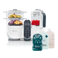 Babymoov Pack On the Moov Nutribaby(+) Blanca & 15 bolsitas reutilizables 150ml