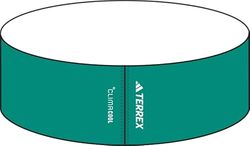 adidas Unisex - Vuxen TERREX CLIMACOOL HEADBAND, pure teal/white, XL