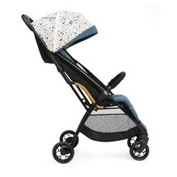Chicco Glee Lightweight barnvagn, praktisk och lätt, automatisk stängningsmekanism, bred och bekväm sits, högkvalitativa hjul, justerbart ryggstöd, soltak, upp till 22 kg, grön