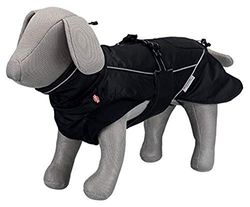 TRIXIE - Cappotto per cani e animali domestici, taglia S, 40 cm, colore: nero