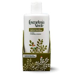 Acqua Micellare Lenitiva-Idratante Cosmeteria Verde - FORMATO MAXI 400ml- Ideale per pulire, lenire e idratare le pelli sensibili e/o arrossate | Azione decongestionante sul contorno occhi