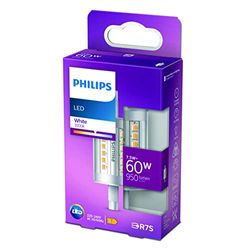 Philips LED-lamp - neutraal wit licht - 60 W - R7S - 78 mm - Energiezuinig - Buisvormige steeklamp