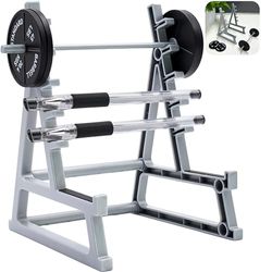Squat Rack Pen Houder voor Bureau, Leuke Desktop Accessoires voor Kantoor, Augenster Barbell Rack Pen Houder Gym Thema Unieke Organizer voor Mannen, Thuis Mini Plastic Gewichtsrek Potlood Houders voor