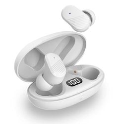 Auriculares Stereo Bluetooth Dual Pod Earbuds Cool Feel Blanco