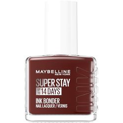 Maybelline New York Super Stay Ink Bonder Nail Lacquer, Hard Gel-Like Colour, Chip-Resistant, Up to 14 Day Wear, Shade 953: Leather Bound, 12ml