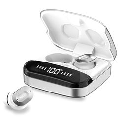 Mixx audio - Auriculares inalámbricos Streambuds Ultra Dots Blanco Plateado