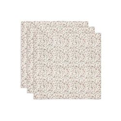 Jollein 535-851-67045 Mulldoek/Swaddle Set van 3 Retro Flowers (70x70cm)