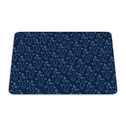 Bonamaison, Alfombrilla de ratón Rectangular con impresión Digital, Antideslizante, para Oficina y hogar, tamaño: 22 x 18 cm