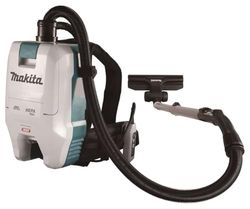 Makita VC008GZ Aspiradora de Mochila, 40 V, máx. (sin batería, sin Cargador), Blanco
