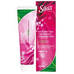 Silkia Hair Removal Cream with Silk Extract, White, 100 ml