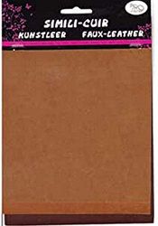 La Fourmi Kunstleer 16x20cm x3 Vellen Bruin/tan/Camel, standart