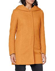 ONLY Classic Coat Cappotto, Pumpkin Spice/Melange, XS Donna