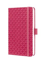 SIGEL JN104 Notizbuch Jolie, ca. A6, liniert, pink: Notebook Jolie, Flair, Fuchsia Pink, Hardcover