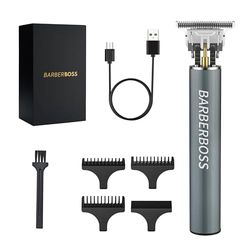 Barberboss Professional Hair Clipper Men, Beard Trimmer for Men - Precision Haircut Clippers, Hair Trimmer for Beard, Hair, Face, and Detail Trimming, Men's Grooming Kit