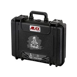 MAX Cases - Valigia ermetica - Dakar Limited Edition, Nero, 380 x 270 x 115 mm