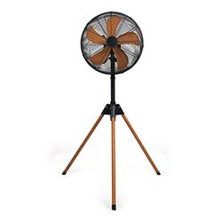 Ventilateur trépied, 3 vitesses de ventilation, Tête inclinable