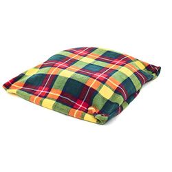 Ability Superstore Coussin nodulaire avec Housse Polaire à Carreaux
