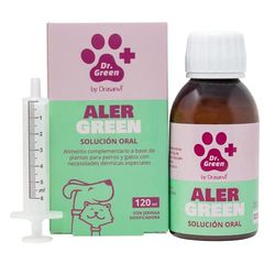 DRASANVI DR Green ALERGREEN Oral by DRASANVI - Formulado a Base de Plantas para prevenir la Inflamación de la Piel y el Picor - 120 ML