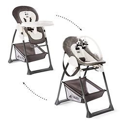 Hauck Sit'n Relax – Cadeira de refeição e espreguiçadeira para bebé.