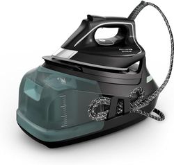 Rowenta DG9610 Eco Steam Pro stoomstrijkijzer station | 2800 Watt | 7,6 bar | 140 g/min. stoomvermogen | stoomstoot: 460 g/min. | Eco Design | Silence Technology | 1,1 liter capaciteit