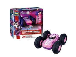 Revell Advent Calendar RC Stunt Car Pink I RC Stunt Car With 360 Super Spin I DIY Advent Calendar I Christmas Calendar for Boys, Girls and Adults from 8 Years I Car Assembly in 24 Days