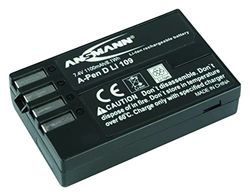 Ansmann A-Pen D-LI 109 - Bateria/pilha recarregável (1100 mAh, câmara digital, iões de lítio, bolha) preto