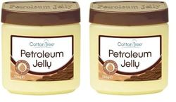 Cotton Tree Jumbo Petroleum Jelly 226G Cocoa Butter Daily Skin Body Care (Pack of 2)