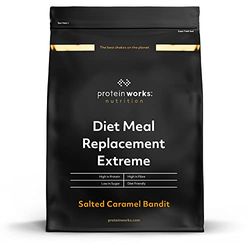 THE PROTEIN WORKS Sustitutivo de Comidas Extreme | Caramelo Salado Intenso | Comida Nutricionalmente Completa | Vitaminas Potenciadoras del Sistema Inmune | 2kg