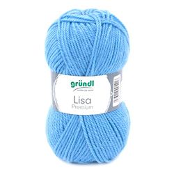 Grundl Lisa Premium Uni 50g Mittelblau