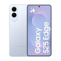 Samsung Galaxy S25 Edge, Smartphone AI, 3 anni di Garanzia del produttore, Display 6.7'' QHD+ Dynamic AMOLED 2X, Fotocamera 200MP, RAM 12GB, 512GB, 3.900 mAh, Titanium Icyblue [Versione italiana]