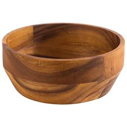 APS 794 ACACIA Bol en bois d'acacia pour collations, fruits, salade et co 21 x 8 cm