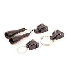 Boomerang Tool Company Lot d'accessoires pour Outils de pêche rétractables (Anneau Fendu, Fixations universelles et Pinces)