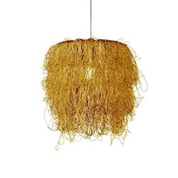 Caos CA04AG48 Hanglamp, groot, goudkleurig, 50 x 50 x 60 cm