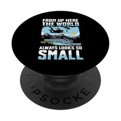 Desde aquí el mundo siempre se ve tan pequeño PopSockets PopGrip Adhesivo