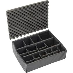 Peli 1605, vadderad avdelarsats, originaltillbehör till Peli Protector-väska, kompatibelt med: Peli 1600, färg: svart/gul